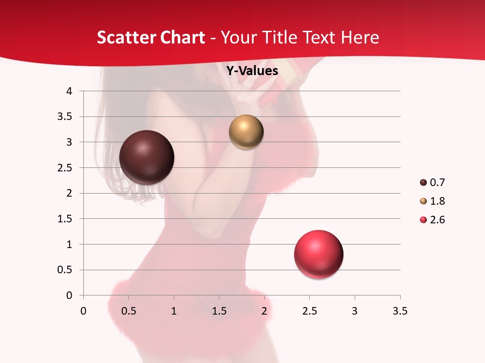 Celebration Smiling Girls PowerPoint Template