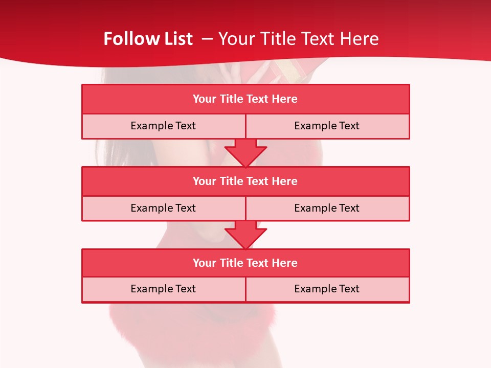 Celebration Smiling Girls PowerPoint Template