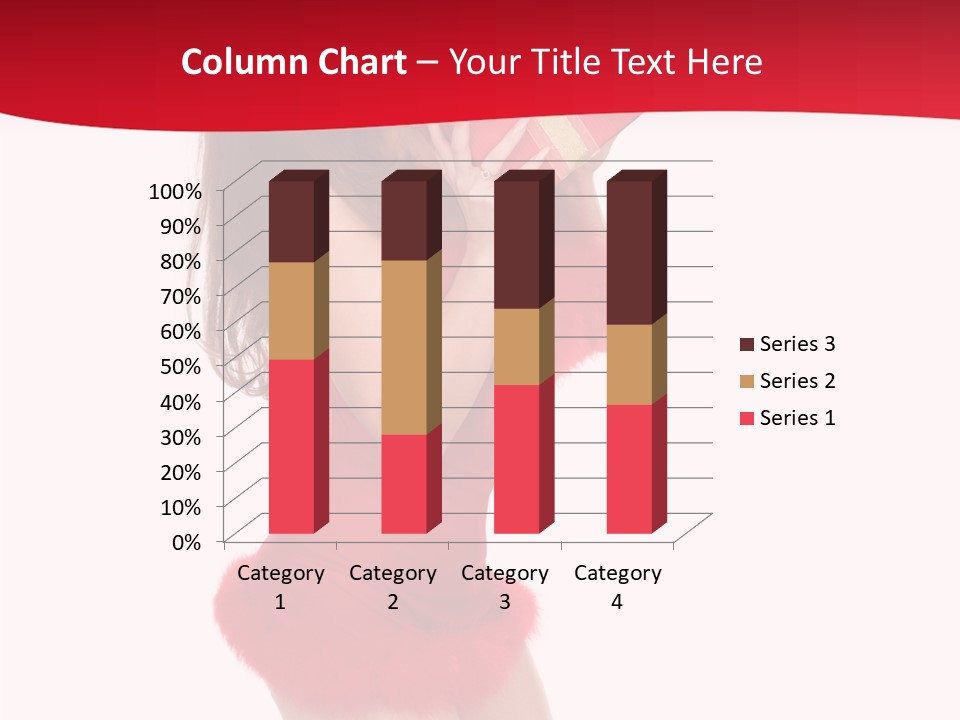 Celebration Smiling Girls PowerPoint Template