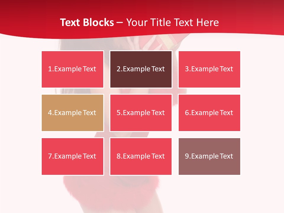 Celebration Smiling Girls PowerPoint Template