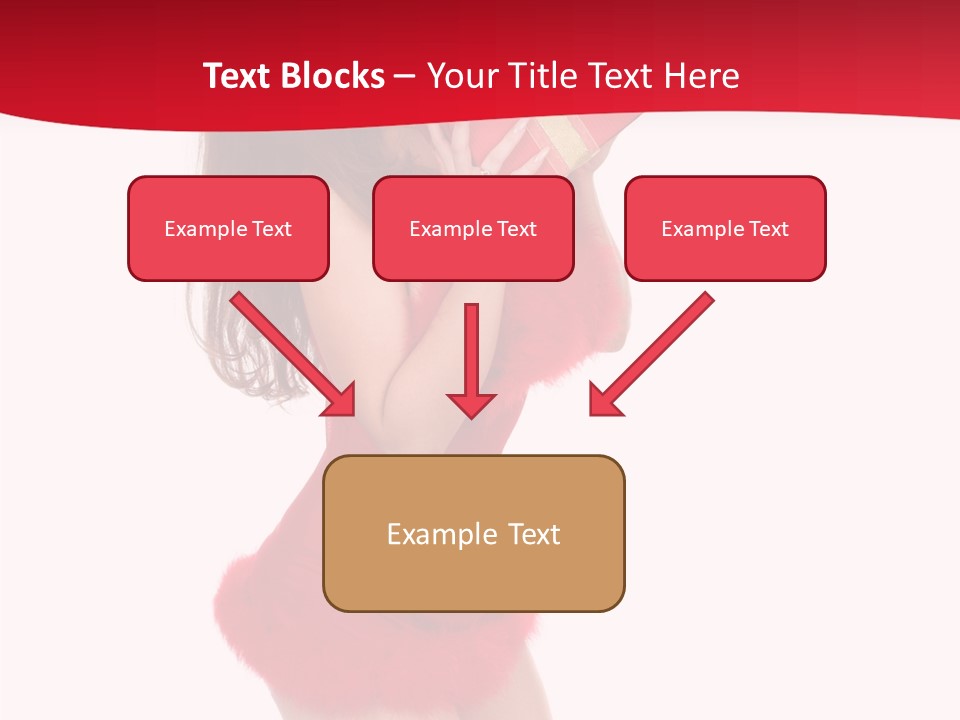 Celebration Smiling Girls PowerPoint Template