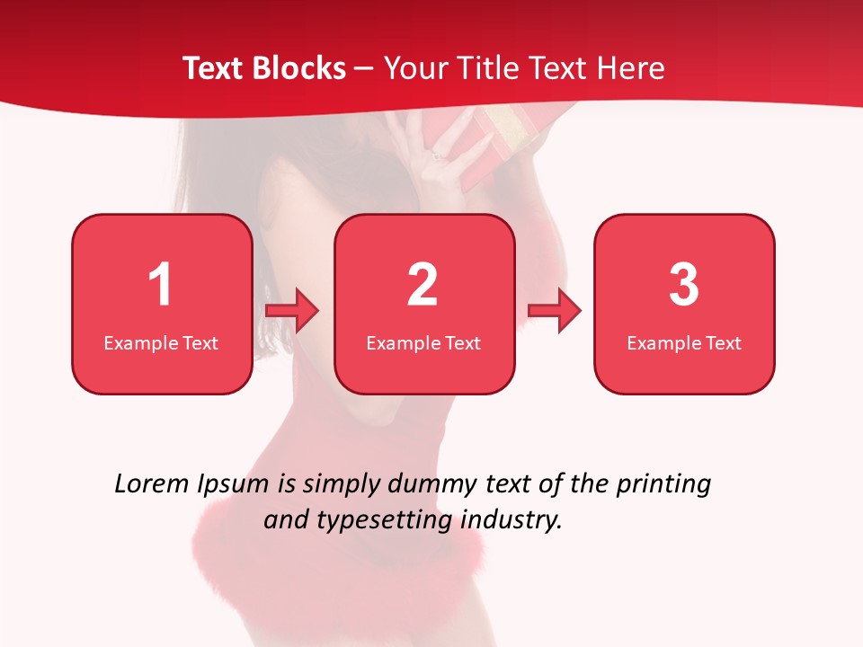 Celebration Smiling Girls PowerPoint Template