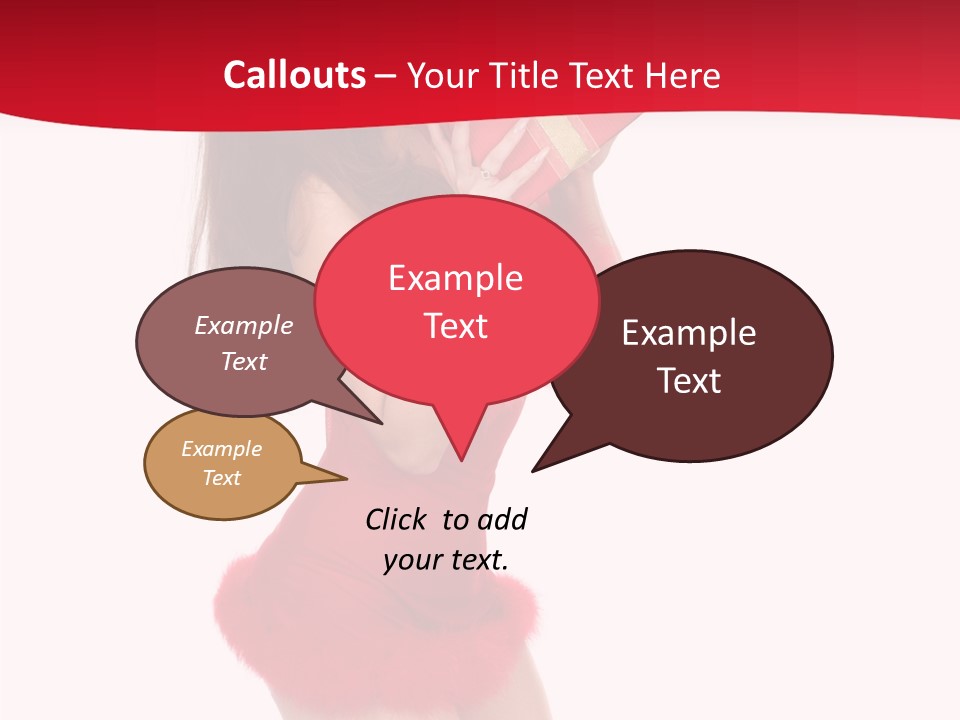 Celebration Smiling Girls PowerPoint Template