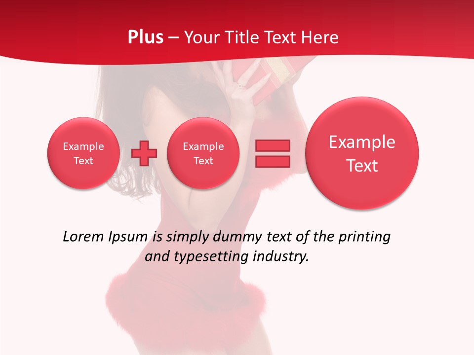 Celebration Smiling Girls PowerPoint Template