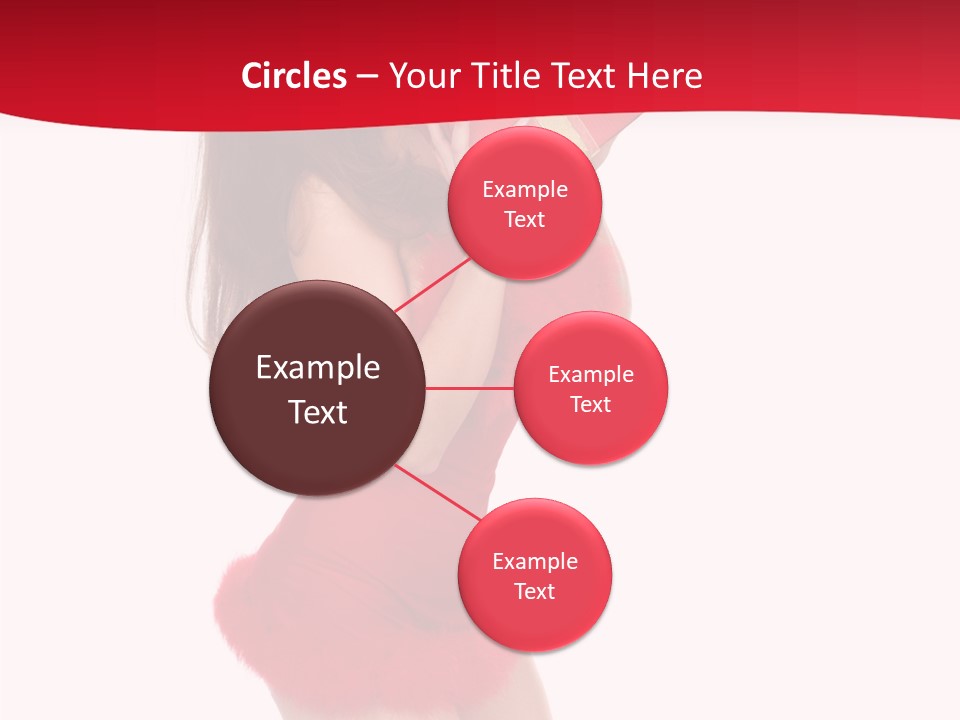 Celebration Smiling Girls PowerPoint Template