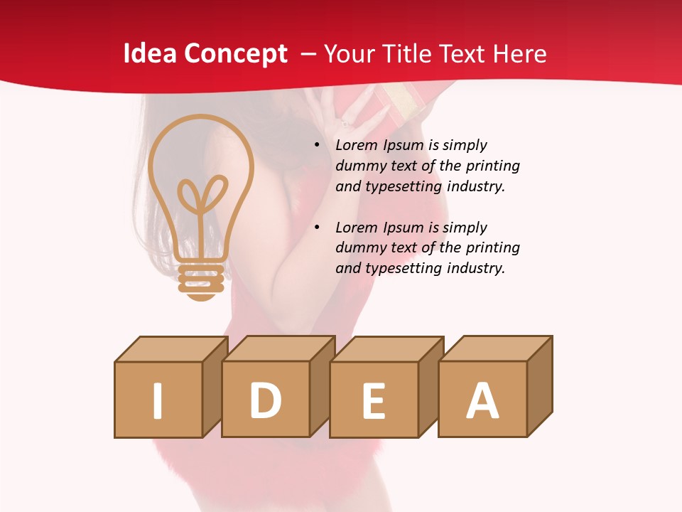 Celebration Smiling Girls PowerPoint Template