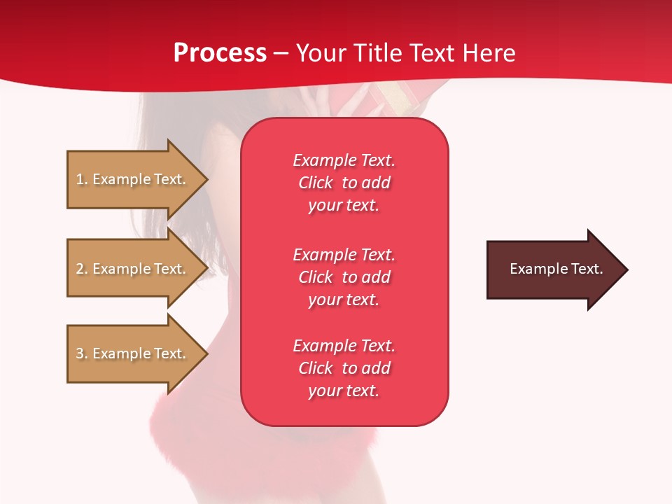 Celebration Smiling Girls PowerPoint Template