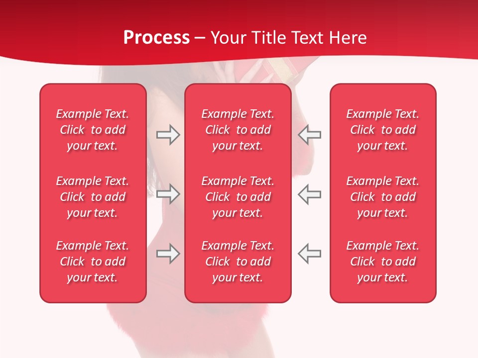 Celebration Smiling Girls PowerPoint Template
