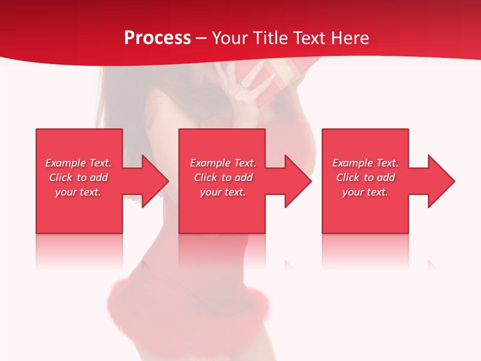 Celebration Smiling Girls PowerPoint Template