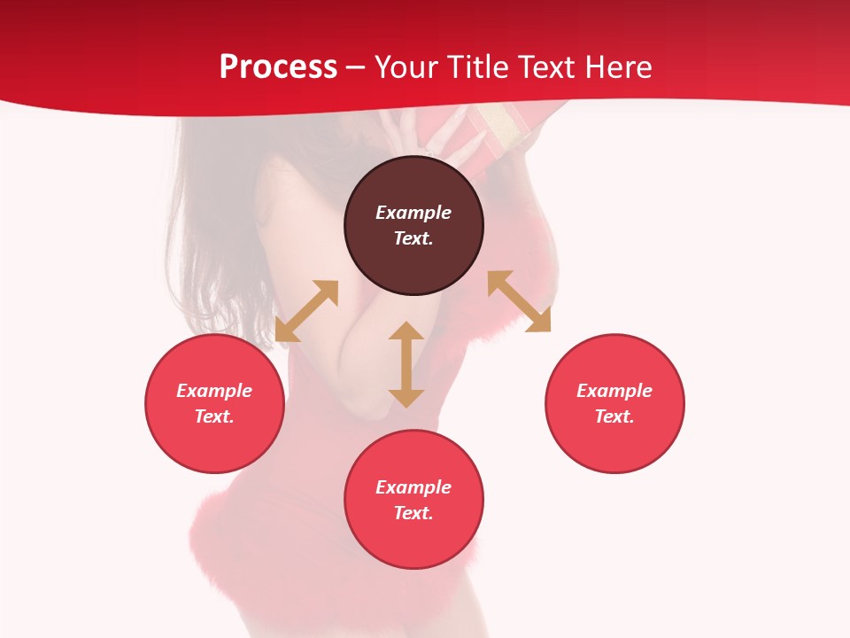 Celebration Smiling Girls PowerPoint Template