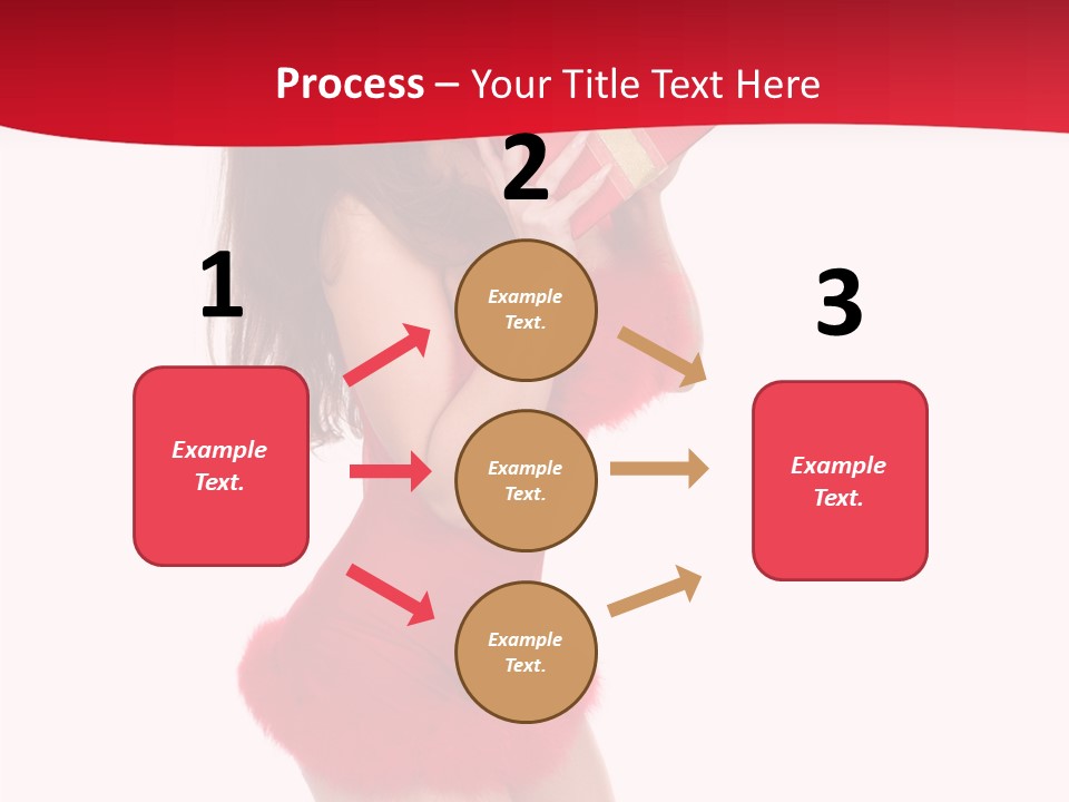 Celebration Smiling Girls PowerPoint Template