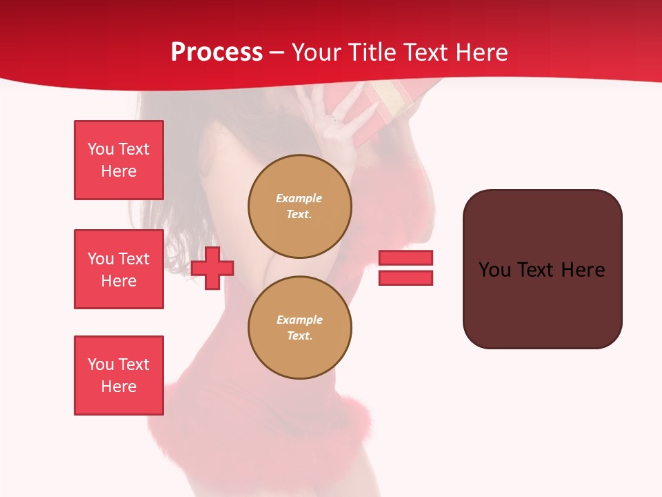 Celebration Smiling Girls PowerPoint Template
