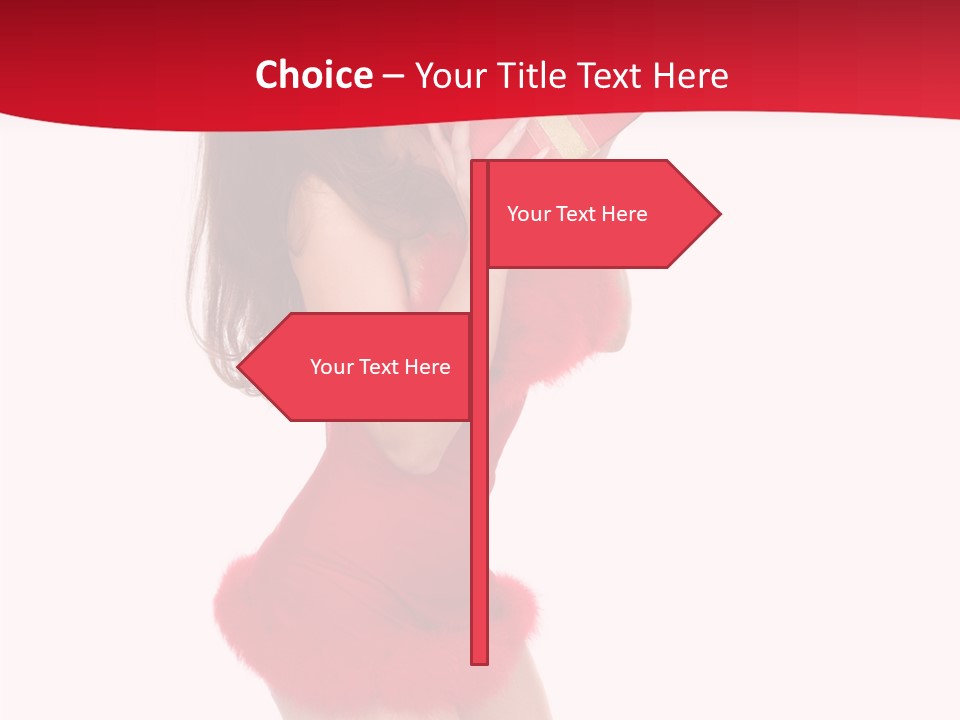 Celebration Smiling Girls PowerPoint Template