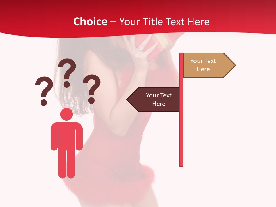 Celebration Smiling Girls PowerPoint Template