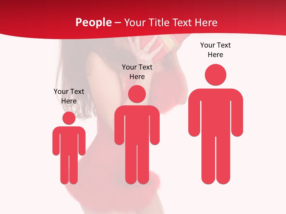 Celebration Smiling Girls PowerPoint Template