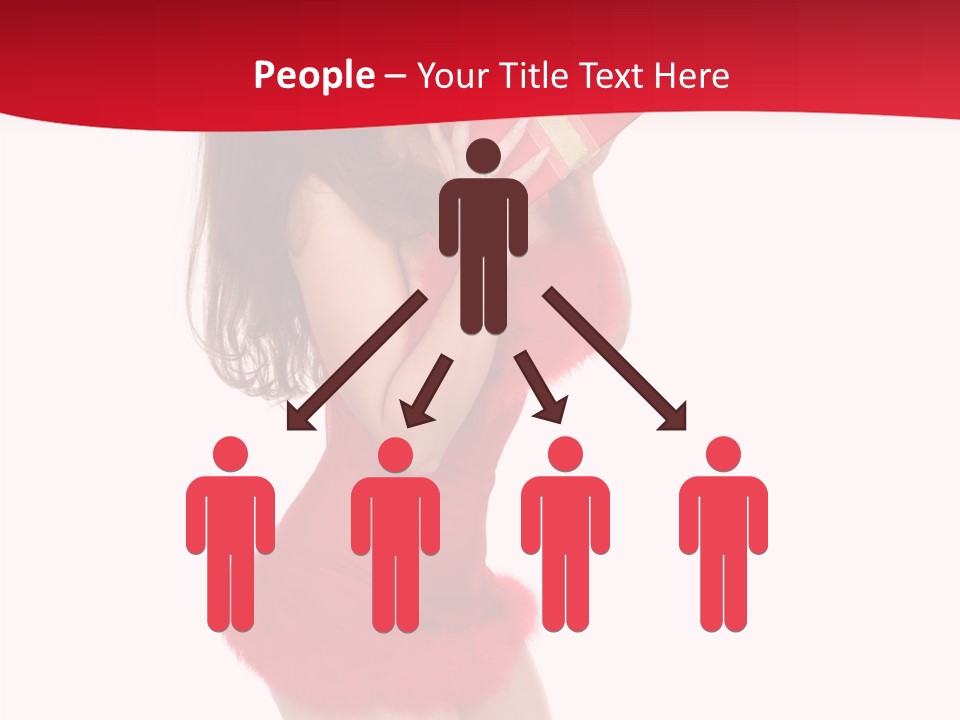 Celebration Smiling Girls PowerPoint Template