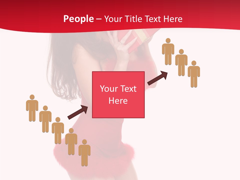 Celebration Smiling Girls PowerPoint Template