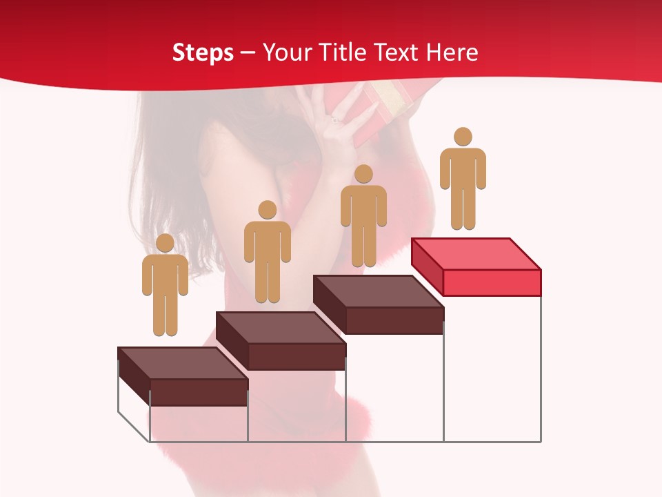 Celebration Smiling Girls PowerPoint Template