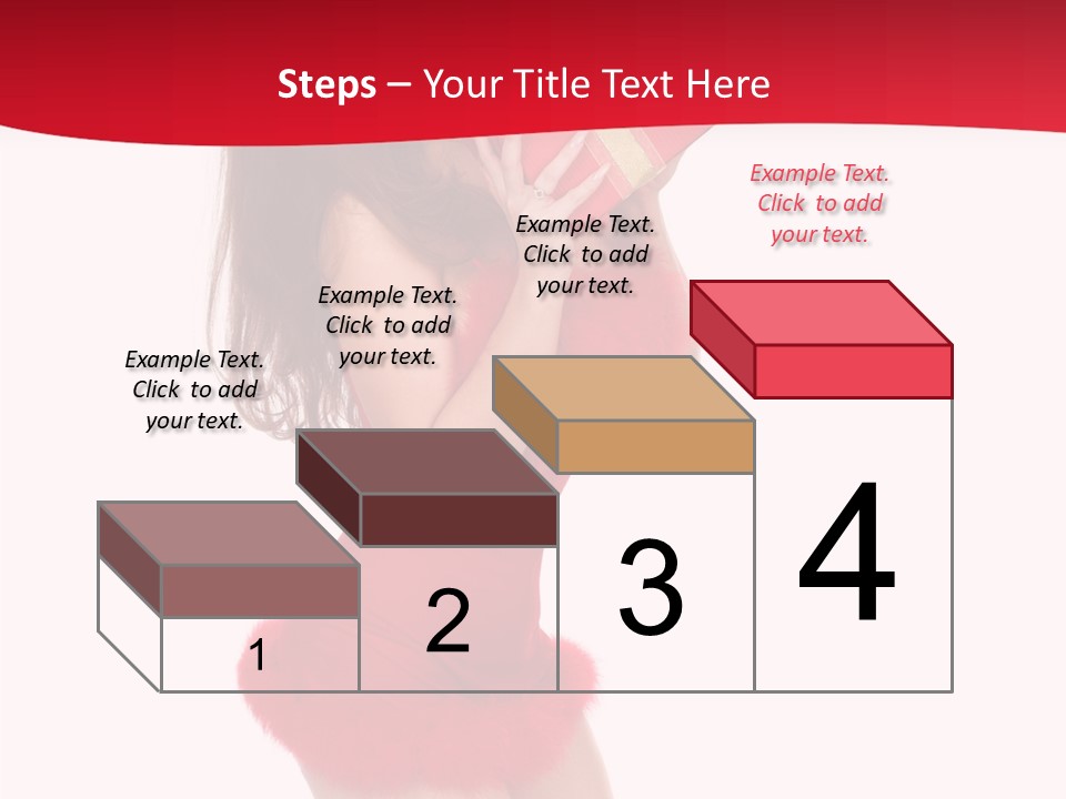 Celebration Smiling Girls PowerPoint Template