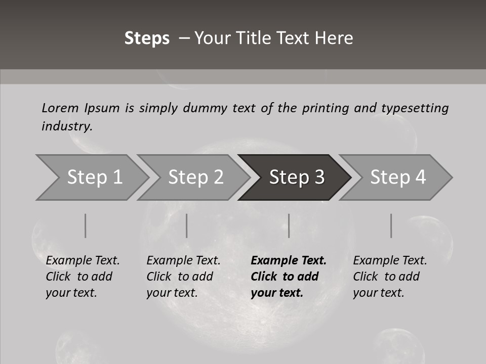 Lunar Outer Computer PowerPoint Template