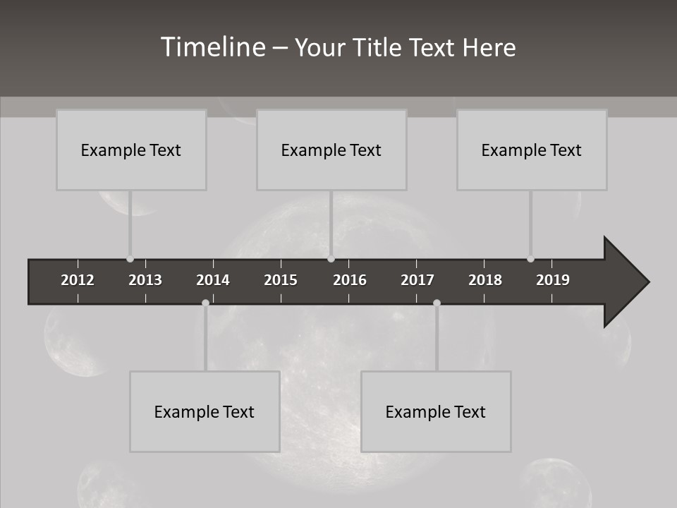 Lunar Outer Computer PowerPoint Template