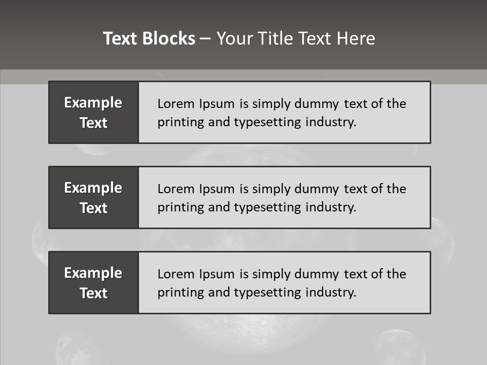 Lunar Outer Computer PowerPoint Template