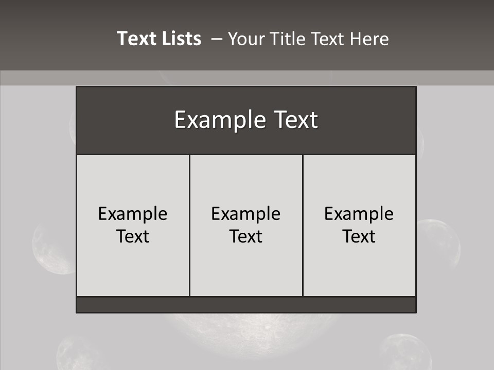 Lunar Outer Computer PowerPoint Template