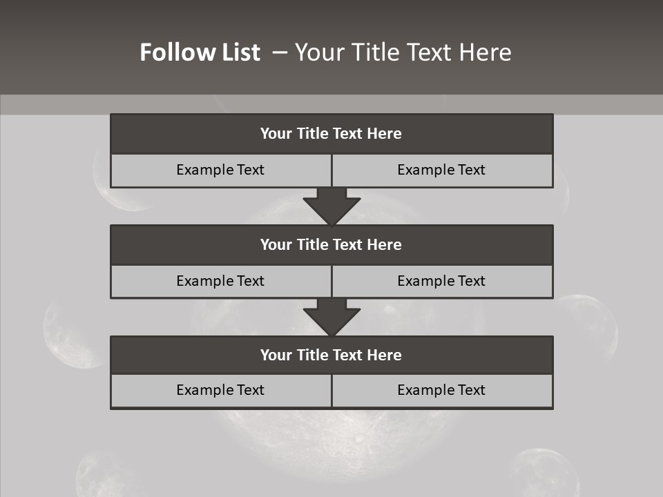Lunar Outer Computer PowerPoint Template