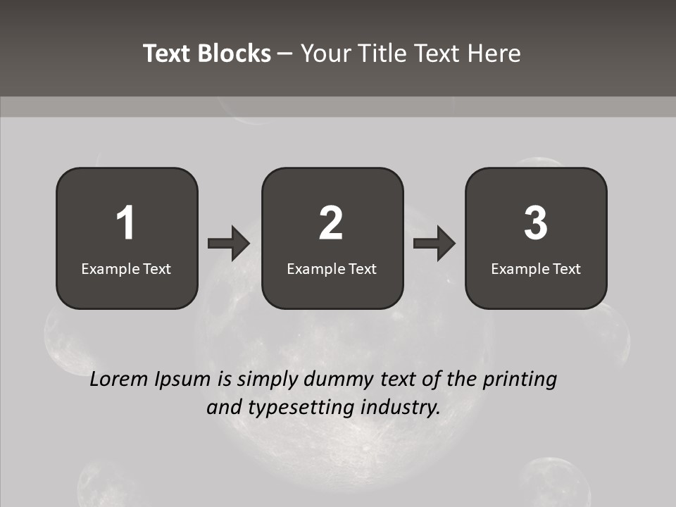Lunar Outer Computer PowerPoint Template