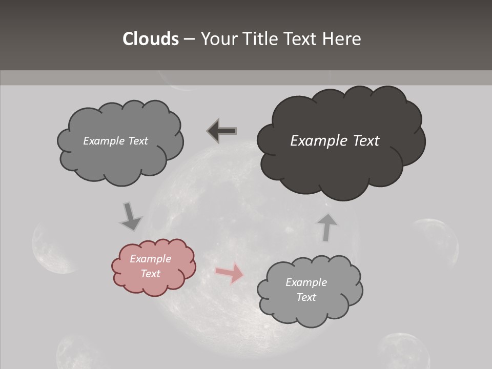 Lunar Outer Computer PowerPoint Template