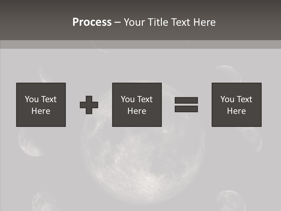 Lunar Outer Computer PowerPoint Template