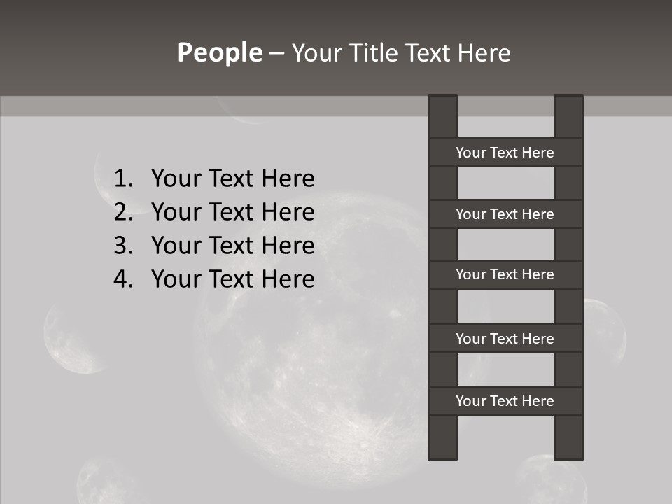 Lunar Outer Computer PowerPoint Template