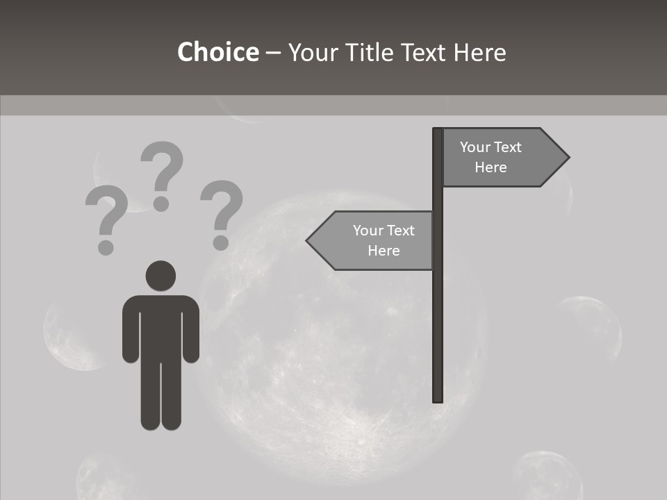 Lunar Outer Computer PowerPoint Template