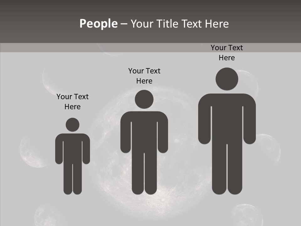 Lunar Outer Computer PowerPoint Template