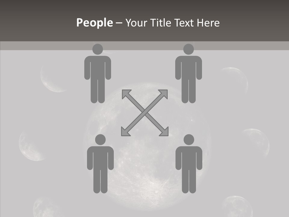 Lunar Outer Computer PowerPoint Template