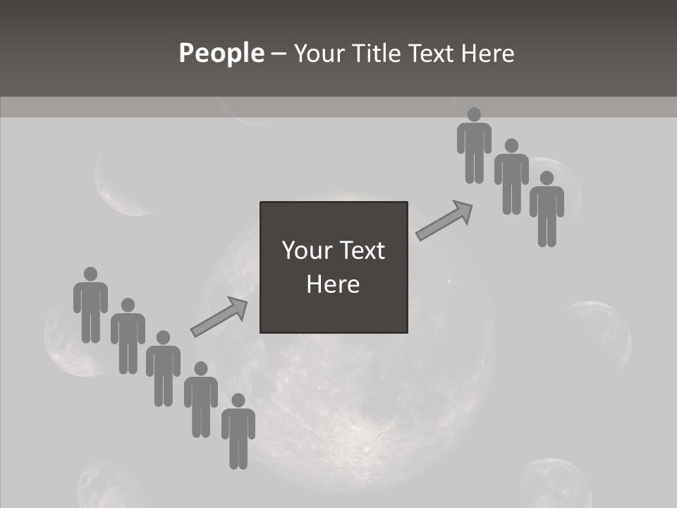 Lunar Outer Computer PowerPoint Template