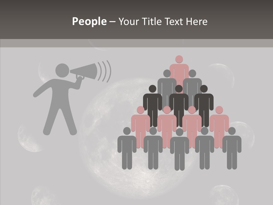 Lunar Outer Computer PowerPoint Template