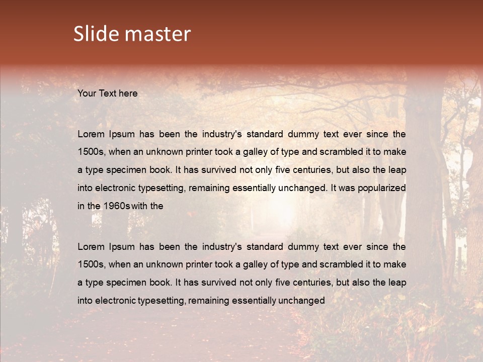 Peace Brown New PowerPoint Template