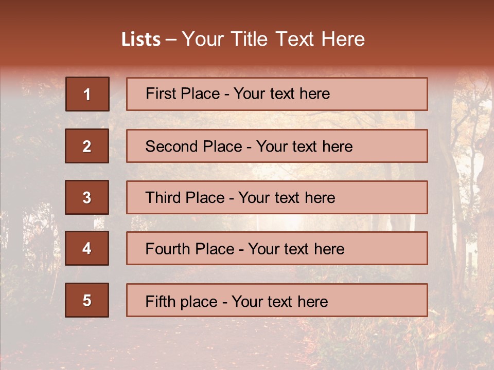 Peace Brown New PowerPoint Template