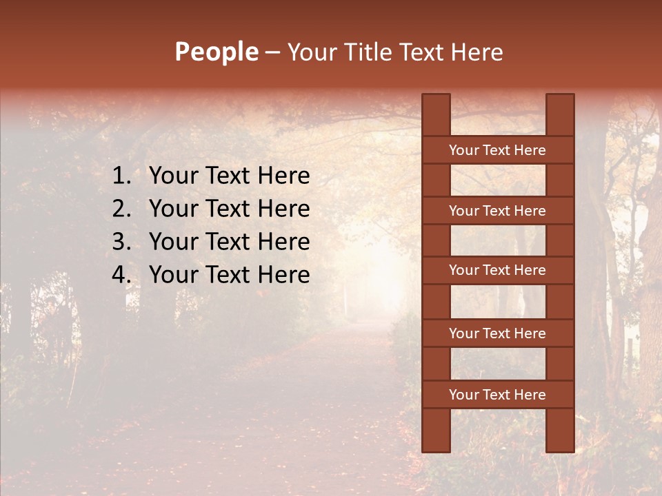Peace Brown New PowerPoint Template
