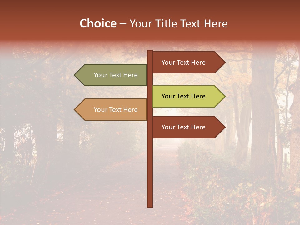 Peace Brown New PowerPoint Template