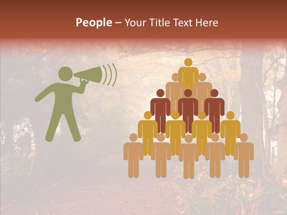 Peace Brown New PowerPoint Template