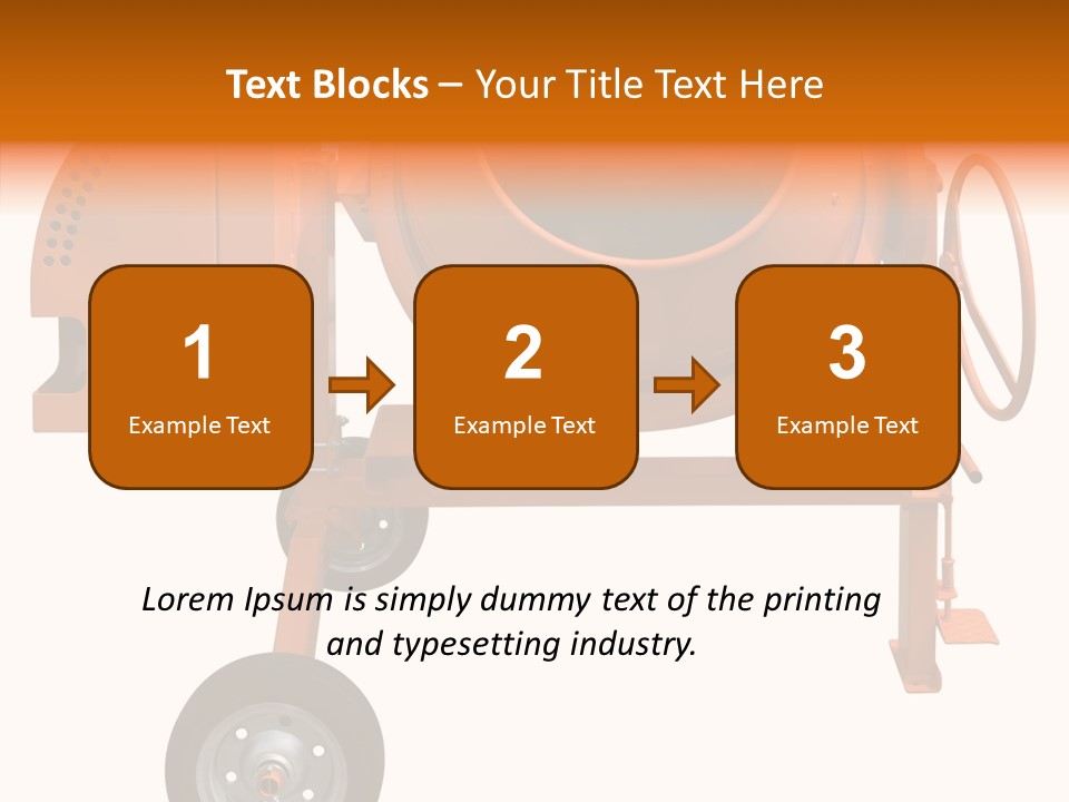 Industrial Front Mobile PowerPoint Template