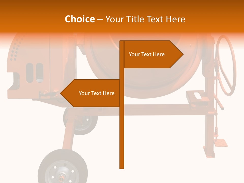 Industrial Front Mobile PowerPoint Template