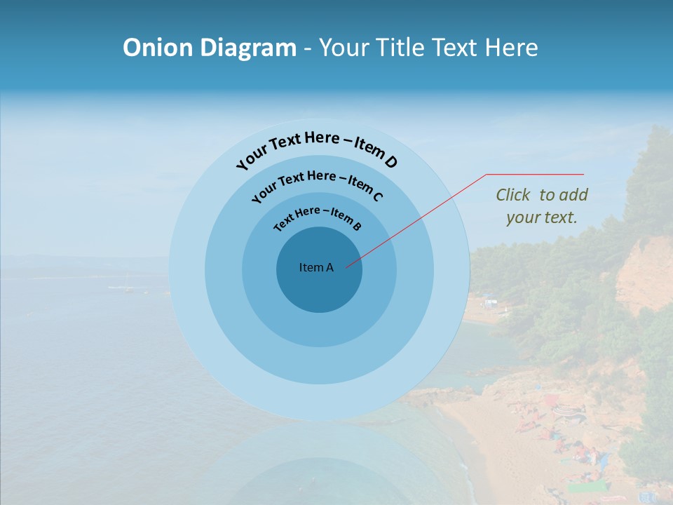 Beautiful Sandy Vegetation PowerPoint Template