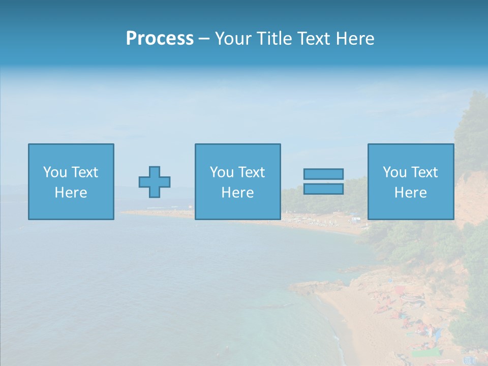 Beautiful Sandy Vegetation PowerPoint Template
