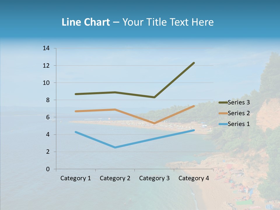 Beautiful Sandy Vegetation PowerPoint Template
