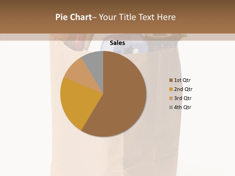Sack Jar Food PowerPoint Template