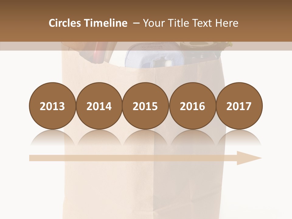 Sack Jar Food PowerPoint Template