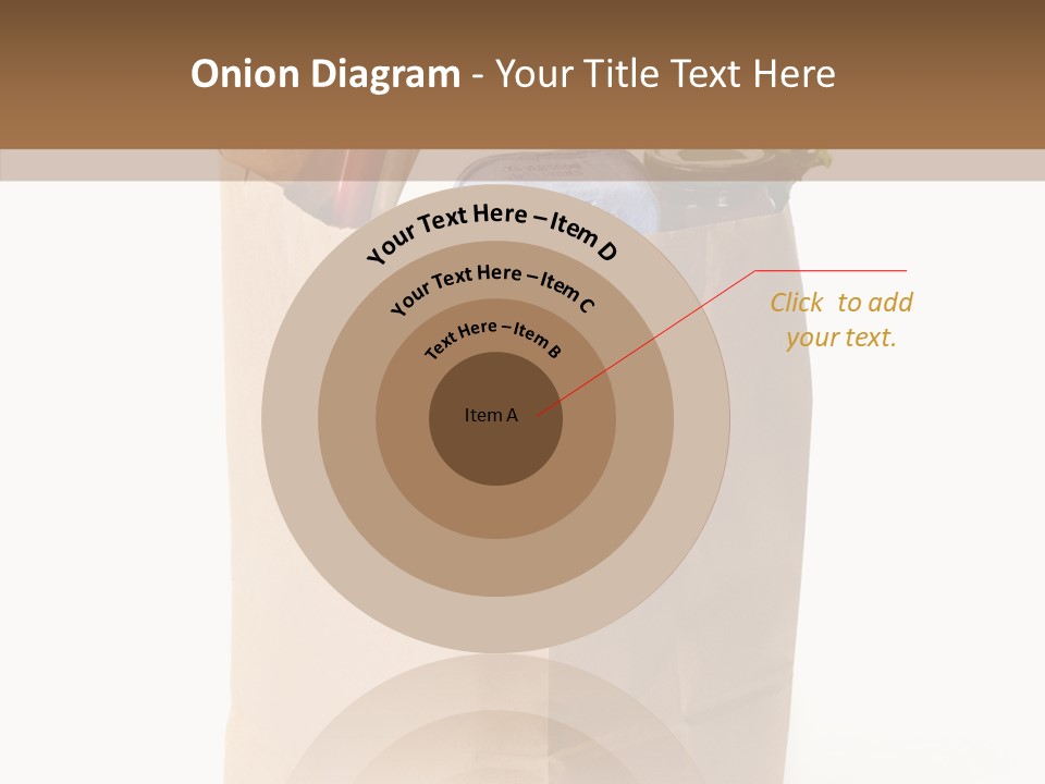 Sack Jar Food PowerPoint Template